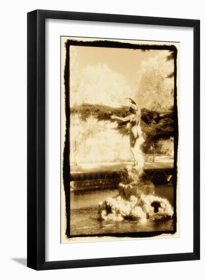 Fountain with Dancing Maiden, Avignon, France-Theo Westenberger-Framed Art Print