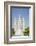 Fountain with Salt Lake Temple, Temple Square, Salt Lake City, Utah-Michael DeFreitas-Framed Photographic Print