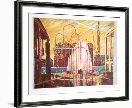 Fountain-Lloyd Lozes Goff-Framed Limited Edition