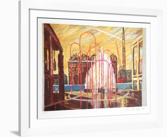 Fountain-Lloyd Lozes Goff-Framed Limited Edition