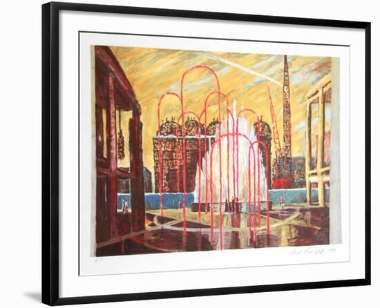 Fountain-Lloyd Lozes Goff-Framed Limited Edition