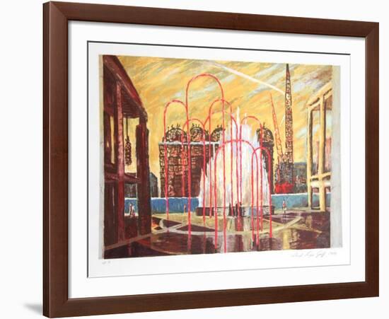 Fountain-Lloyd Lozes Goff-Framed Limited Edition