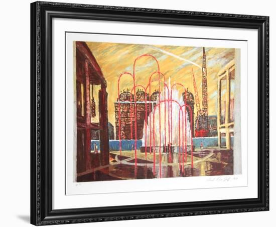 Fountain-Lloyd Lozes Goff-Framed Limited Edition