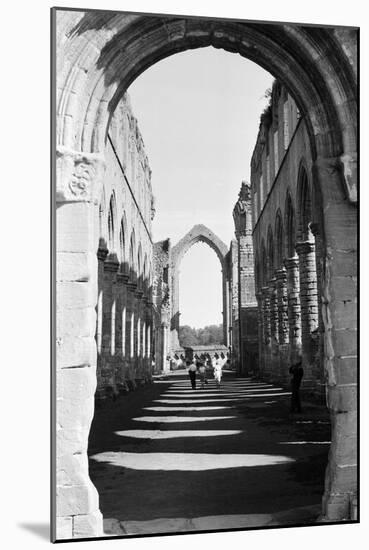 Fountains Abbey, Monastery-Staff-Mounted Photographic Print