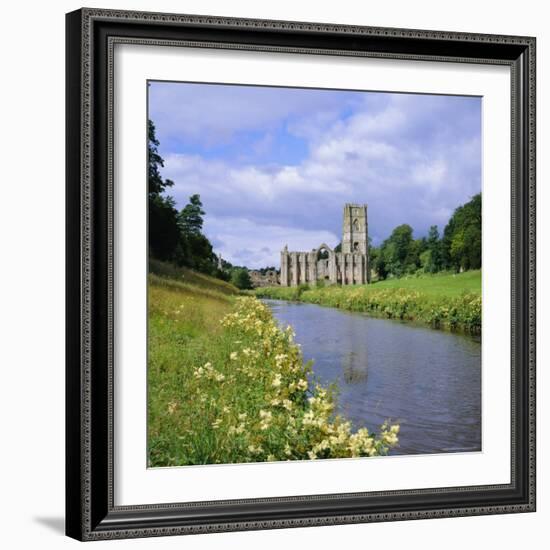 Fountains Abbey, North Yorkshire, England, UK, Europe-Roy Rainford-Framed Photographic Print