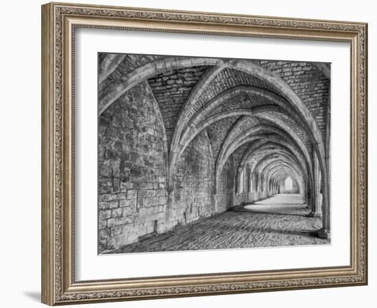 Fountains Abbey Yorkshire England-John Ford-Framed Photographic Print