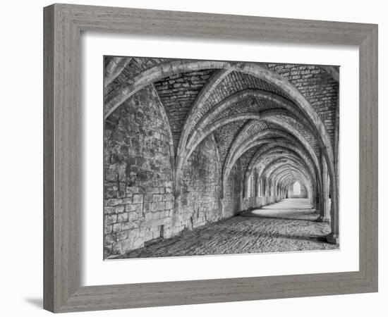 Fountains Abbey Yorkshire England-John Ford-Framed Photographic Print