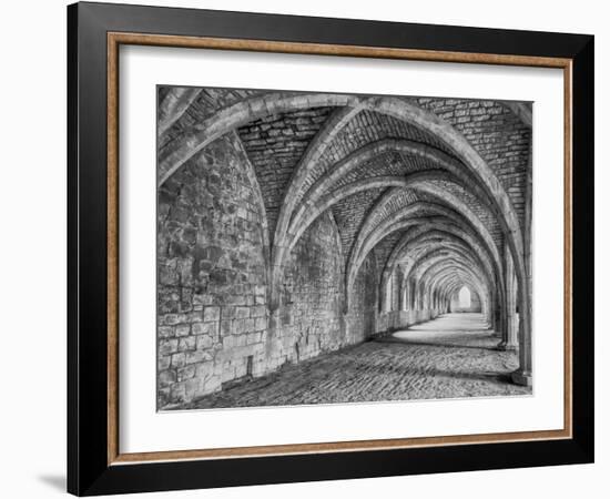 Fountains Abbey Yorkshire England-John Ford-Framed Photographic Print