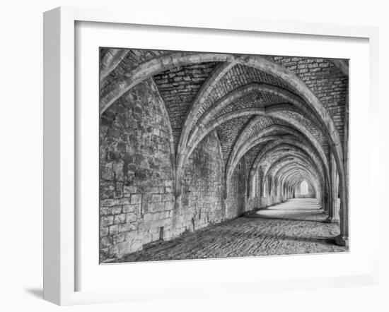 Fountains Abbey Yorkshire England-John Ford-Framed Photographic Print