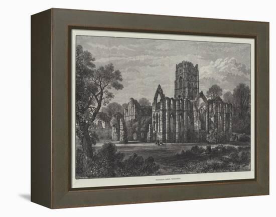 Fountains Abbey, Yorkshire-Samuel Read-Framed Premier Image Canvas