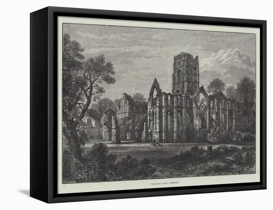 Fountains Abbey, Yorkshire-Samuel Read-Framed Premier Image Canvas