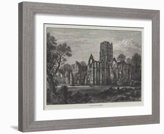 Fountains Abbey, Yorkshire-Samuel Read-Framed Giclee Print