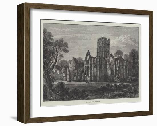 Fountains Abbey, Yorkshire-Samuel Read-Framed Giclee Print