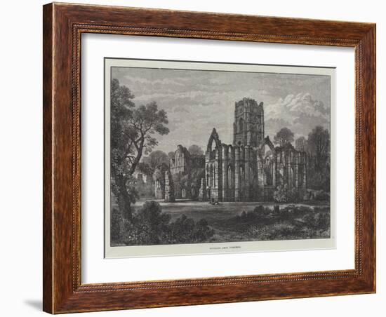 Fountains Abbey, Yorkshire-Samuel Read-Framed Giclee Print