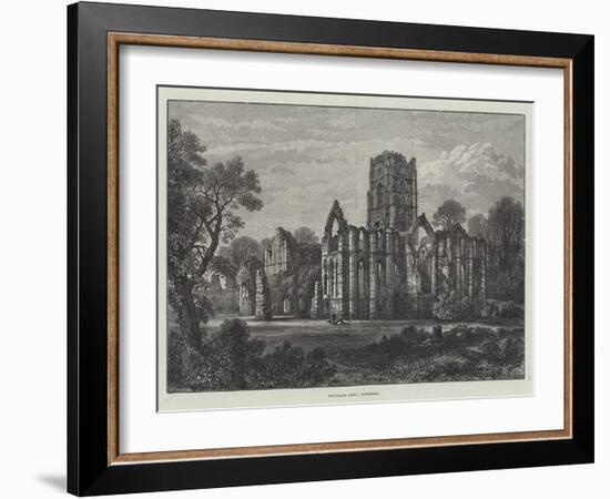 Fountains Abbey, Yorkshire-Samuel Read-Framed Giclee Print