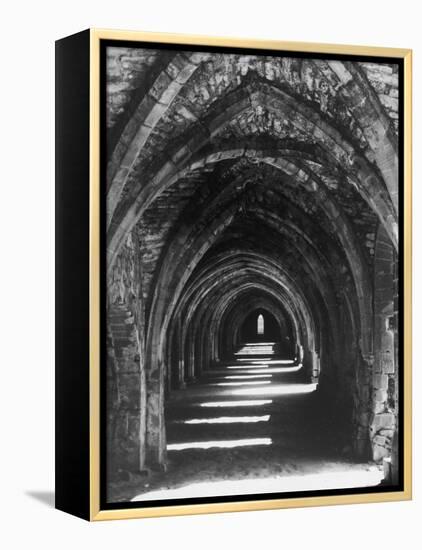 Fountains Abbey-null-Framed Premier Image Canvas