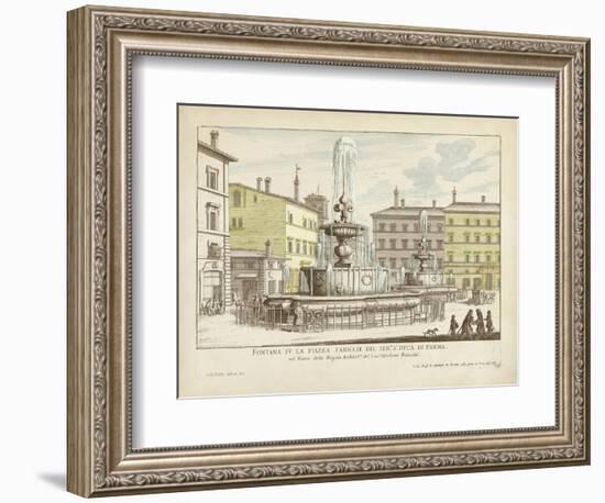 Fountains of Rome IV-Vision Studio-Framed Art Print