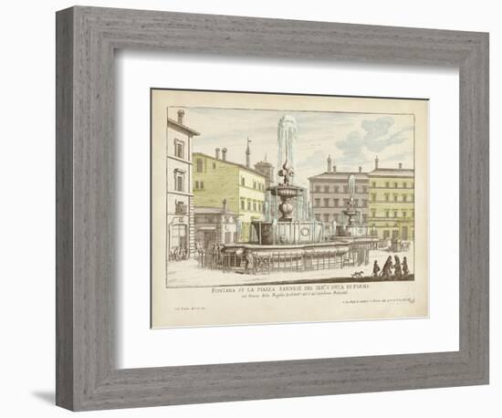 Fountains of Rome IV-Vision Studio-Framed Art Print