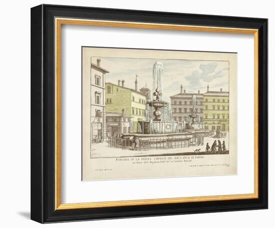 Fountains of Rome IV-Vision Studio-Framed Art Print