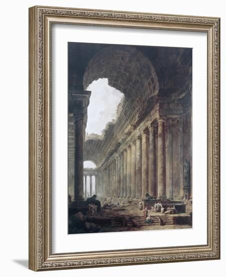 Fountains-Hubert Robert-Framed Giclee Print