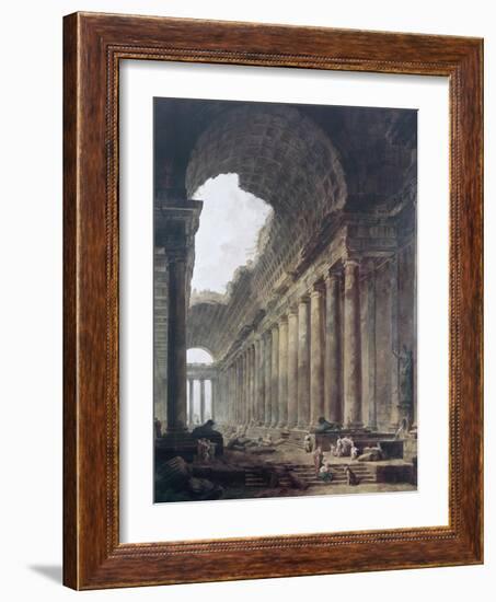 Fountains-Hubert Robert-Framed Giclee Print