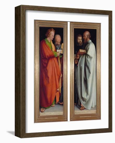 Four Apostles, 1526-Albrecht Dürer-Framed Giclee Print