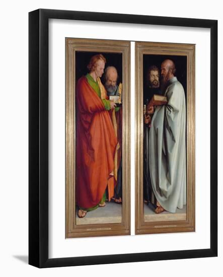 Four Apostles, 1526-Albrecht Dürer-Framed Giclee Print