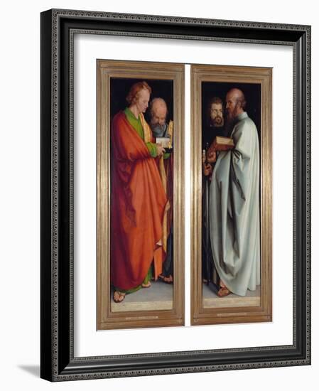 Four Apostles, 1526-Albrecht Dürer-Framed Giclee Print