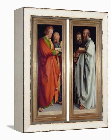 Four Apostles, 1526-Albrecht Dürer-Framed Premier Image Canvas