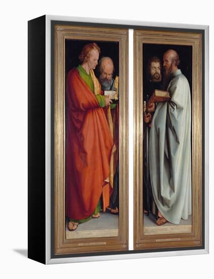 Four Apostles, 1526-Albrecht Dürer-Framed Premier Image Canvas