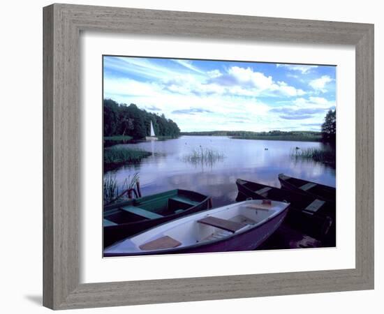 Four Boats, Cracow, Poland ‘05-Monte Nagler-Framed Photographic Print