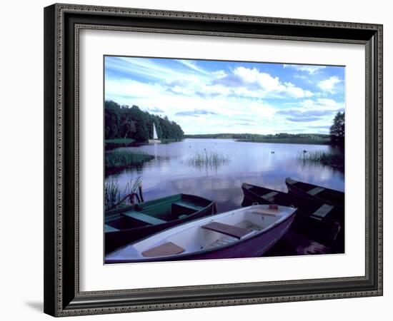 Four Boats, Cracow, Poland ‘05-Monte Nagler-Framed Photographic Print