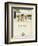 Four Boys Dancing on a Beach-Kate Greenaway-Framed Premium Giclee Print