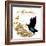 Four Calling Birds-Janice Gaynor-Framed Art Print