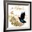 Four Calling Birds-Janice Gaynor-Framed Art Print