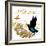 Four Calling Birds-Janice Gaynor-Framed Art Print