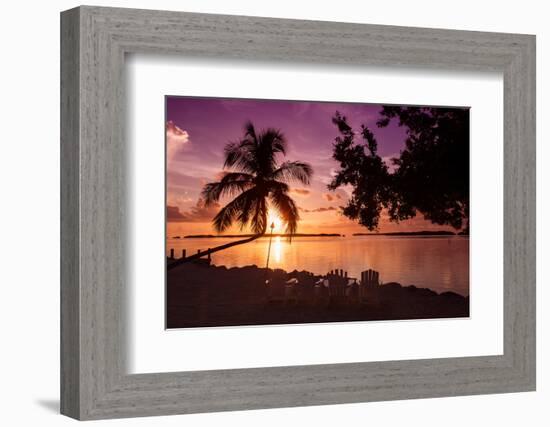 Four Chairs at Sunset - Florida-Philippe Hugonnard-Framed Photographic Print