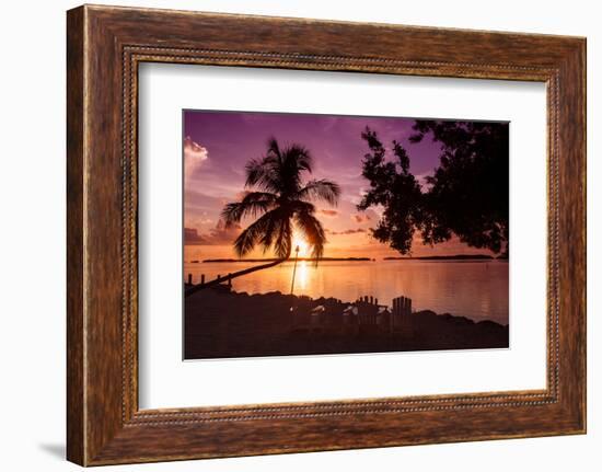 Four Chairs at Sunset - Florida-Philippe Hugonnard-Framed Photographic Print