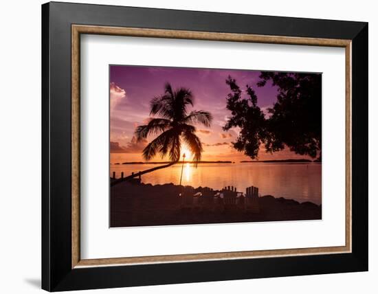 Four Chairs at Sunset - Florida-Philippe Hugonnard-Framed Photographic Print