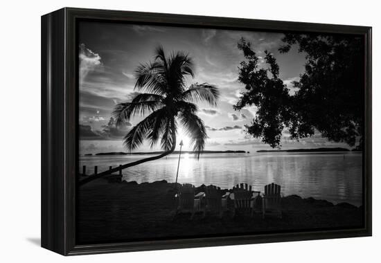 Four Chairs at Sunset - Florida-Philippe Hugonnard-Framed Premier Image Canvas