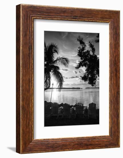 Four Chairs at Sunset - Florida-Philippe Hugonnard-Framed Photographic Print