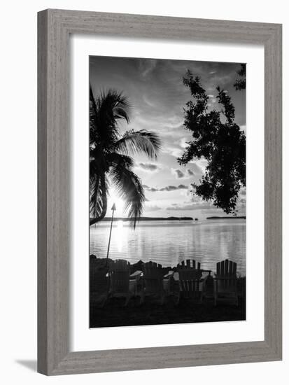 Four Chairs at Sunset - Florida-Philippe Hugonnard-Framed Photographic Print