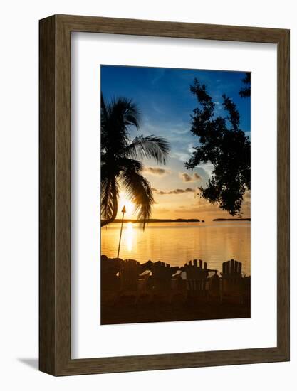 Four Chairs at Sunset - Florida-Philippe Hugonnard-Framed Photographic Print