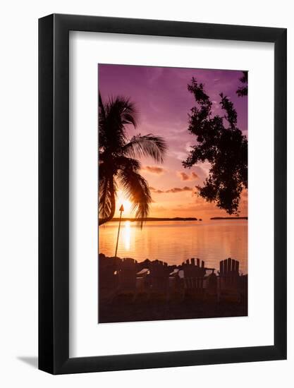 Four Chairs at Sunset - Florida-Philippe Hugonnard-Framed Photographic Print