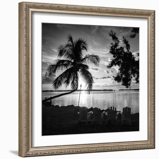 Four Chairs at Sunset - Florida-Philippe Hugonnard-Framed Photographic Print