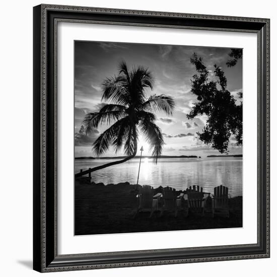 Four Chairs at Sunset - Florida-Philippe Hugonnard-Framed Photographic Print