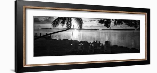 Four Chairs at Sunset - Florida-Philippe Hugonnard-Framed Photographic Print