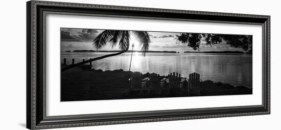 Four Chairs at Sunset - Florida-Philippe Hugonnard-Framed Photographic Print