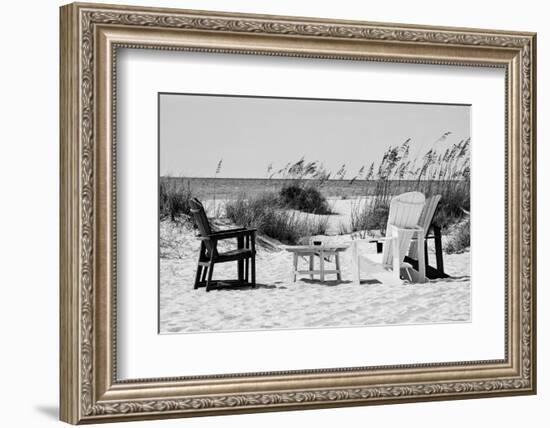 Four Chairs on the Beach - Florida-Philippe Hugonnard-Framed Photographic Print