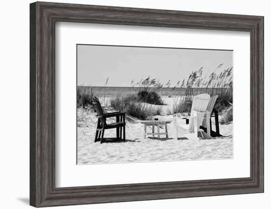 Four Chairs on the Beach - Florida-Philippe Hugonnard-Framed Photographic Print